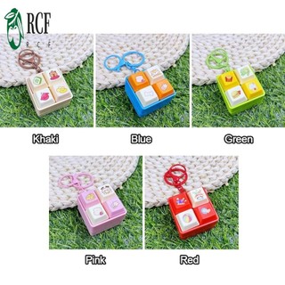Móc khóa bàn phím hoạt hình DIY Keycap Fidget - Nút bóp giảm căng thẳng cho những người yêu thích âm nhạc