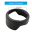 Niki EW-65B Có Thể Đảo Ngược Bayonets Gắn Ống Kính Hood Cho RF50mm Ống Kính Máy Ảnh Bảo Vệ AntiGlare Cover