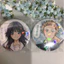 Hoa thơm nở hoa với bộ huy hiệu 3 món phẩm giá | Chân Anime 58mm | Bộ sưu tập Rintarou & Kaoruko