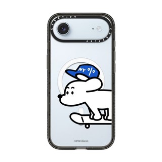 CASECASE X Skater JOHN StandardCase Black Edge Clear Hard Từ Hút Tác Động Dành Cho Apple IPhone 12 13 14 15 16 17 Pro Max Air Plus Có Hộp