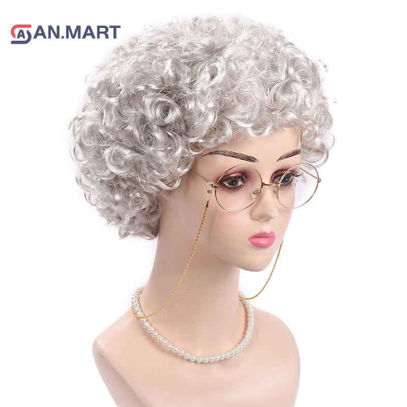 Bigdealssuper Giai Đoạn Trung Niên Và Người Cao Tuổi Tóc Trắng Ông Nội Và Bà Tóc Giả Siêu