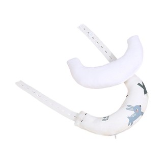 DE Gối Cho Bé Ngủ Mầm Non Gối Có Cổ Tiện Dụng Hỗ Trợ Gối Cotton Có Nắp Có Thể Tháo Rời Cho Trẻ Sơ Sinh
