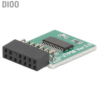 Dioo DIOO cho TPM 2.0 Mô -đun 14 Bảng bảo mật mã hóa PIN Z590 B560 H510 Z490 B460 H410 Z390 Z370 B365 B360 H370 H310 Z270 B250 H270 Z170