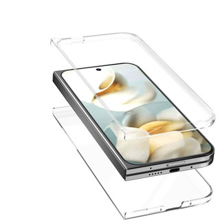 Ốp điện thoại lật doanh nghiệp đơn giản PC cứng cho Google Pixel 9 Pro Fold Pixel10profold Vỏ chống sốc