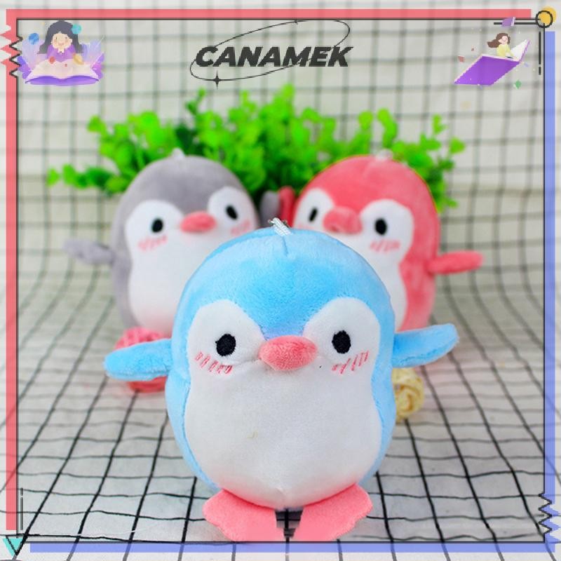 CANAMEK 1 Đáng Yêu 12CM Chim Cánh Cụt Nhồi Bông Sang Trọng Cho Bé Trẻ Em Quà Tặng Mặt Dây Chuyền Sang Trọng Búp Bê CSF