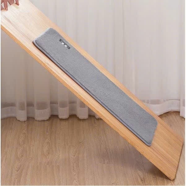 Thảm Lau Chân Nhà Tắm Lông Cừu Len Mềm Đế Cao Su Thấm Hút Nước Chống Trượt