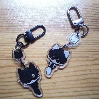 Anime Omniscient Reader's Viewpoint Kim Dokja Yoo Jonghyuk Cosplay Keychains Acrylic Key Chain Bag Pendant Keyring Jewel