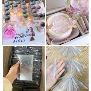 Bịch 100 mica cuộn tiền làm quà tặng, meka cuộn váy cô gái, hộp quà tặng mẹ, vk 8/3, 20/10 sinh nhật ANGIHOME