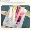 {AKIN} Túi Popsicle DIY dùng một lần Chất liệu không chứa BPA Thiết kế chống rò rỉ Tuyệt vời cho đồ ăn đá trái cây tự làm mùa hè {a}