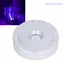 Giá đỡ màn hình xoay WANYEDI, 8 chế độ chiếu sáng Đế hiển thị LED chạy bằng USB hoặc chạy bằng pin, Bạc tích cực Xoay âm 4 chế độ xoay Đèn LED trang trí đế