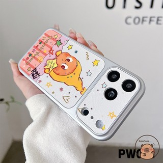 Dành Cho Redmi K90 K80 K70 K70E K60 K60E K50 Ultra K50i K40 K40S Turbo 5 4 Pro Max 5G Vỏ Điện Thoại Da PU Dễ Thương Ngôi Sao Lấp Lánh Tình Yêu Nơ Sọc Hoạt Hình Vỏ Mềm