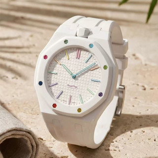 Thích hợp cho AP × Swatch Royal Pop Dây đeo đồng hồ cao su 20mm Dây đeo thay thế bền chống mồ hôi chống thấm nước