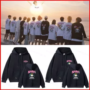 GC1 SEVENTEEN NANA TOUR DK MINGYU THE8 SEUNGKWAN DINO VERNON In hình mùa thu dây kéo cardigan Áo Hoodie GC1