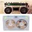 apill Băng Cassette trống để ghi âm nhạc với khả năng phát lại rõ ràng Độ ồn thấp DIY 46 phút Cuộn băng Cassette thời gian (Đen)