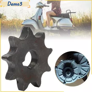 Bánh xích động cơ, Bánh xích 11mm bên trong 41 × 7mm, Bánh răng bánh xích 9T bằng thép bền màu đen 428 cho động cơ xích lăn động cơ Z2 Z3