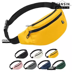 Túi đeo chéo IFANSIN, Túi đeo vai rộng rãi dung tích lớn, Dây đeo có thể điều chỉnh sành điệu Túi Tote màu trơn chống thấm nước phong cách Hàn Quốc