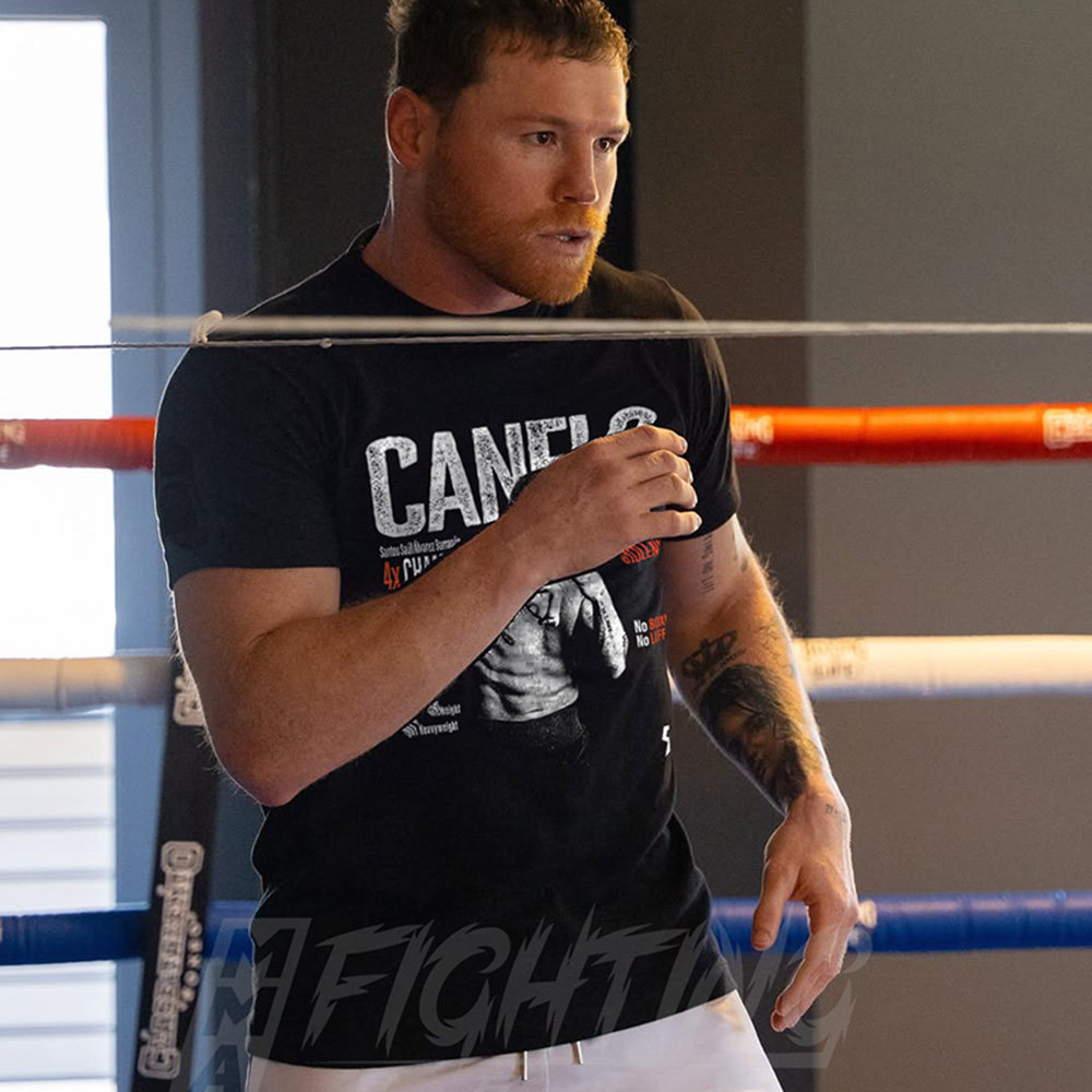 Áo thun nam tay ngắn cotton in họa tiết Mỹ, phù hợp thể thao, giải trí, boxing MMA