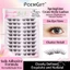 Lông mi giả tự nhiên C Curl Đen Sợi tổng hợp mềm mại Mặc hàng ngày 10-12mm Chiều dài hỗn hợp