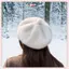 JRP Retro Mũ Nồi Thu Đông Nữ Anh Hepburn Nghệ Sĩ sành điệu Mũ Thi Len Ấm Bí Ngô Beanies Mũ JRP