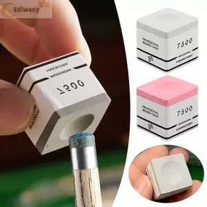 Phấn hồ bơi trung tính EDIWANY Snooker, Phấn bi-a TP7500 vuông chống trượt, Bột mịn Màu hồng / Xám Phụ kiện bi-a phấn bi-a