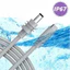 Cáp nguồn chống nước DC 5.5x2.1 / Type-C sang DC 5.5x2.1 IP67, 100W, 2 / 3 / 5 mét, cho Starlink, Thiết bị ngoài trời, Bộ định tuyến, Camera quan sát, Dây sạc thay thế