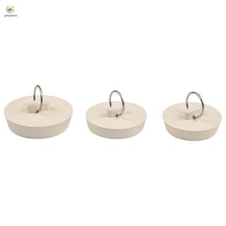 [FUXIN]Durable Rubber Drain Stopper 3 Piece Set Suitable for Bathroom and Kitchen Sinks