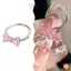 Nhẫn mở nơ tối giản có thể điều chỉnh dành cho nữ Thời trang bé gái Sáng tạo Hình học không đều Trang sức tiệc sinh nhật Quà tặng mới