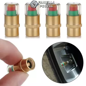 Van áp suất không khí FANIELLAPOWELL Màn hình đa năng Cảnh báo không khí Đồng hồ đo lốp hữu ích