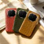 Sang Trọng Ostrich Cho Huawei Mate 80 RS Mate80 Pro Max Ốp Lưng 70 60 50 Pura 70 Ultra 80 Pro Da Thật Chính Hãng Vỏ Điện Thoại Bao Da Vintage