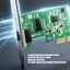 Thẻ mạng PCIE btsg 2 5G có Wake On LAN để truyền dữ liệu ổn định tốc độ nhanh và khả năng tương thích rộng