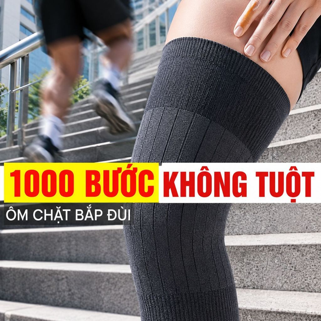 ⚡Ship Nhanh⚡Tất đầu gối dày dặn siêu ấm | Bọc chân dài chống lạnh chuyên dụng | Tất chân giữ ấm cho người già