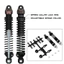 2 Chiếc Kim Loại 80 Mm 90 Mm Giảm Chấn Cho 1 / 10 RC Xe Bánh Xích Xe Trục SCX10 RBX10 Traxxas TRX4 D90 Nâng Cấp Phần Phụ Kiện
