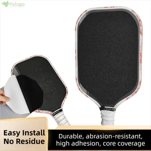 YOLOGO 2 Chiếc Mái Chèo Grit Bề Mặt Băng, Chống Mài Mòn Chống Trượt Pickleball Mái Chèo Bề Mặt Miếng Dán, Nhẹ Đa Năng Tăng Cường Quay Cải Thiện Tay Cầm Mái Chèo Mặt Lớp Phủ Thực Hành
