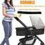 HFTOY Trẻ Sơ Sinh Xe Đẩy Tay Cầm Bao Ấm Áp Mùa Đông Xe Đẩy Grip Cover Mùa Đông Ấm Áp Chống Trơn Trượt Xe Đẩy Cho Bé Tay Cầm Bao Đa Năng ~