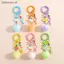 # HB # Creative Hairball Điện thoại di động Mặt dây chuyền đính cườm Diy Handmade Hairball Móc khóa Túi mặt dây chuyền hạt dễ thương Trang trí mặt dây chuyền.