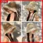 YRBWD Ren Viền Mũ, Chống Nắng Có Thể Gập Lại Mũ Rơm, Vành Lớn UPF 50 + UV Bảo Vệ Mũ Chống Nắng Nữ Bé Gái
