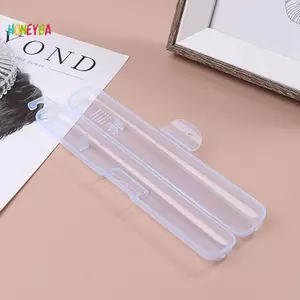 < Honeyba > 1 Hộp Bảo Quản Bàn Chải Đánh Răng Trong Suốt Hộp Đựng Vệ Sinh Du Lịch Di Động Hộp Đựng Bàn Chải Đánh Răng Hộp Tổ Chức Dụng Cụ Phòng Tắm Đẹp