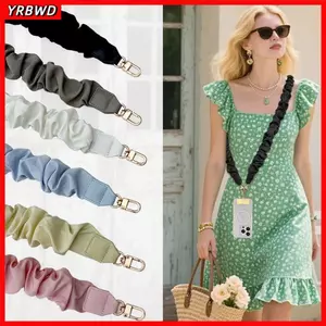 Dây buộc điện thoại di động YRBWD, Phụ kiện điện thoại Túi xách màu trơn Dây đeo màu rộng, Di động có đệm treo Túi xách cho Unisex
