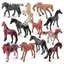 CATIYAHA Đồ chơi động vật Pony mô phỏng bánh Topper