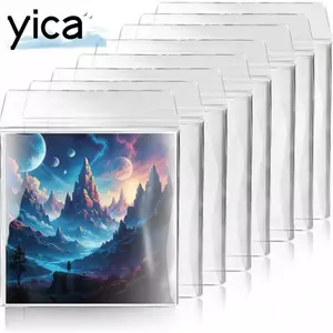 Tay áo ghi âm Vinyl YICA, Vỏ ghi LP dày 7 / 10 / 12 inch, Bản ghi tay áo ngoài Vinyl có thể khóa lại hữu ích