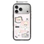 Ốp Điện Thoại Từ Tính Hình Mèo Màu Hồng Cho IPhone 17Pro Max 17 Air 15 14 13 16 Plus Ốp Lưng Chống Sốc Bảo Vệ Mặt Sau