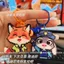 Thỏ Judy Fox Nick Cặp Đôi Bạn Gái Đậu Móc Khóa Thành Phẩm Cặp Động Vật Điên Thành Phố Pixel Mặt Dây Chuyền 6.22