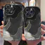 Ốp Lưng Cho OPPO A6 A5X A3 A96 A95 A92 A77S A76 A74 A60 A58 A57 A54 A53 A52 A38 A18 A17 A16 A15 A5 A9 A3S F9 Pro Kem Sóng Cong Cạnh Họa Tiết Bầu Trời Đen NYK475