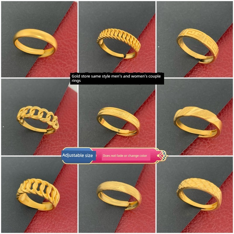 Gold-Plated Couple Rings by cross_valor_hub3.vn