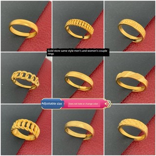 Gold-Plated Couple Rings by cross_valor_hub3.vn