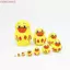 Búp bê làm tổ COCODECOVED, Đồ chơi búp bê Matryoshka vịt vàng 10 lớp, Đồ trang trí hoạt hình thủ công bằng gỗ Xếp chồng búp bê Đồ chơi trẻ em