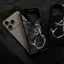 Hàng sẵn có Cánh nàng tiên cá nhòe Thích hợp cho vỏ điện thoại iPhone17promax Niche Creative Thích hợp cho iPhone16Pro Chống va chạm toàn diện chống va chạm chống va chạm