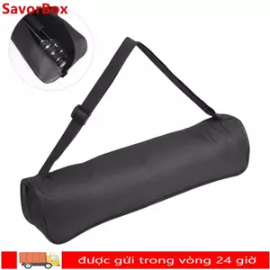 Túi xách tay SAVORBOX, Hộp đựng chân máy di động màu đen, có dây đeo (40-84cm) Túi đựng vải Toting Túi đựng micro Giá đỡ lưu trữ