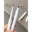 bút kẻ bọng mắt 2 đầu bút kẻ mắt dạng chì cọ kẻ mắt eyeliner Đi kèm với bút Gel kẻ mắt Blade Brush!Dễ dàng phác thảo sự kết thúc của mắt Phụ nữ chống mồ hôi lâu trôi tự nhiên