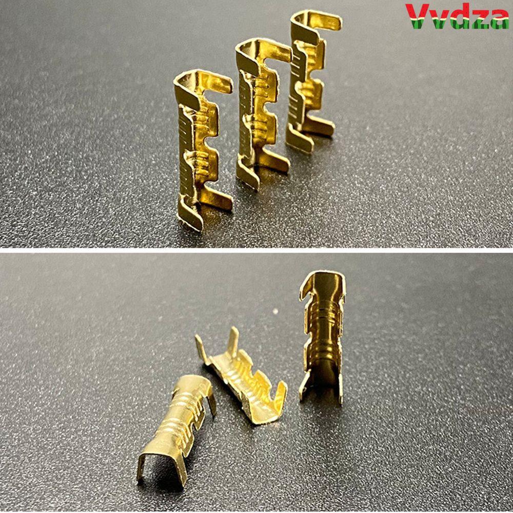 Đầu nối VVDZA Thiết bị đầu cuối lạnh màu vàng 50 / 100 / 200 chiếc 453 hình chữ U